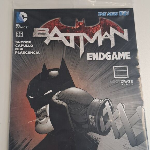 Batman Endgame DC Comic Issue #36 Loot Crate Exclusive - Picture 2 of 4